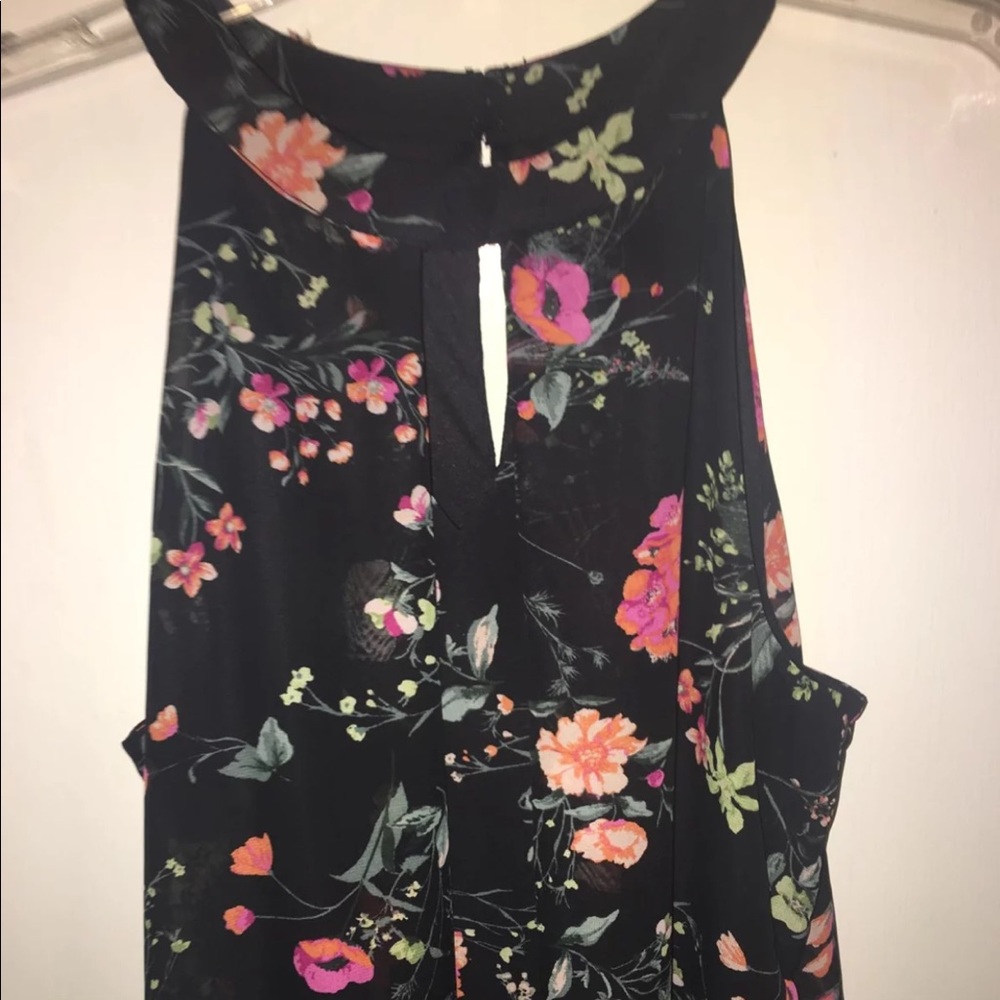 AB studio asymmetrical hem dress